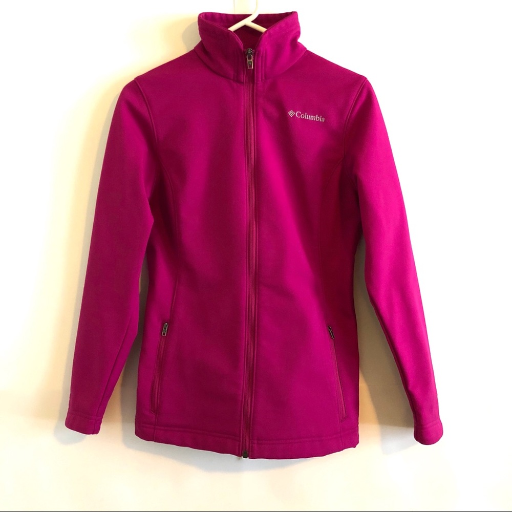 Columbia Softshell Omni-shield Pink Jacket Small